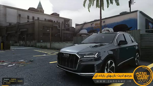 دانلود ماشین Audi SQ7 2020 برای بازی GTA V