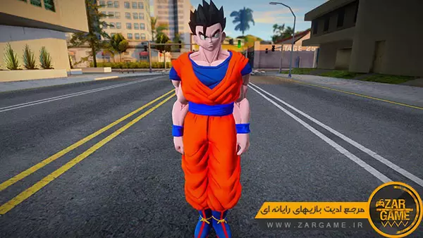 دانلود اسکین شخصیت Ultimate Gohan از بازی Dragon Ball Z برای بازی GTA San Andreas