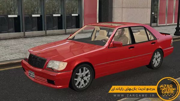 دانلود ماشین Mercedes-Benz Brabus 7.3S W140 برای بازی GTA IV