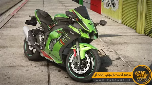 دانلود موتور سیکلت Kawasaki Ninja ZX-10R / ZX-10RR 2024 برای بازی GTA San Andreas