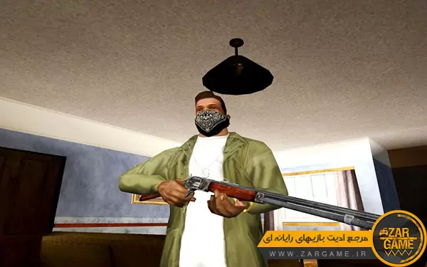 دانلود پک تبدیل تمام سلاح ها به کیفیت HD برای بازی GTA San Andreas