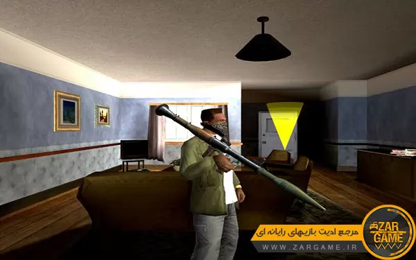 دانلود پک تبدیل تمام سلاح ها به کیفیت HD برای بازی GTA San Andreas