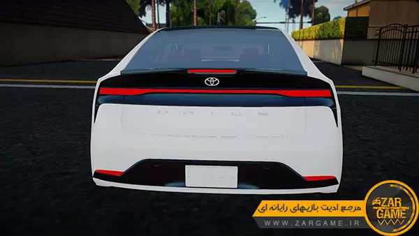 دانلود ماشین Toyota Prius 2024 برای بازی GTA San Andreas