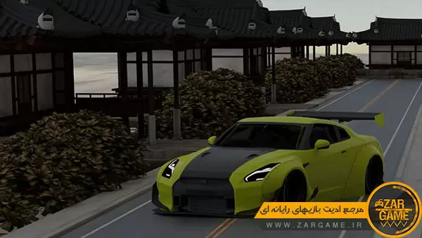 دانلود ماشین Nissan GTR R35 برای بازی GTA SA اندروید