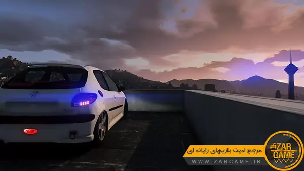 دانلود خودروی پژو 206 اسپورت برای بازی GTA V