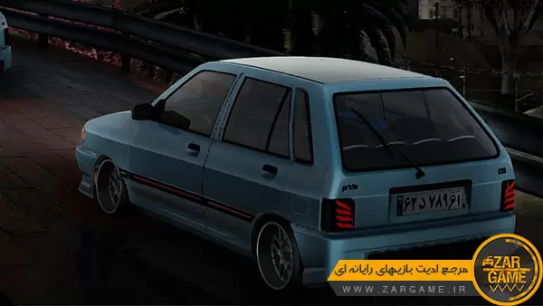 دانلود ماشین پراید هاچ بک ادیت Masoud برای بازی GTA San Andreas