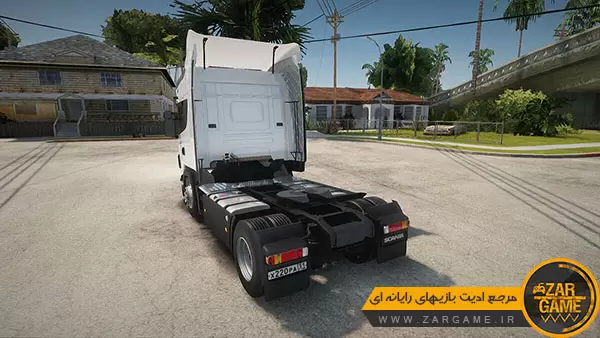 دانلود کامیون Scania R500 برای بازی GTA San Andreas