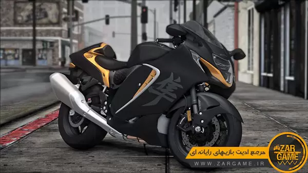 دانلود موتور سیکلت Suzuki Hayabusa 2024 برای بازی GTA San Andreas