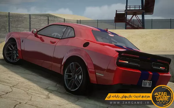 دانلود ماشین Dodge Challenger SRT Hellcat Redeye برای بازی GTA San Andreas
