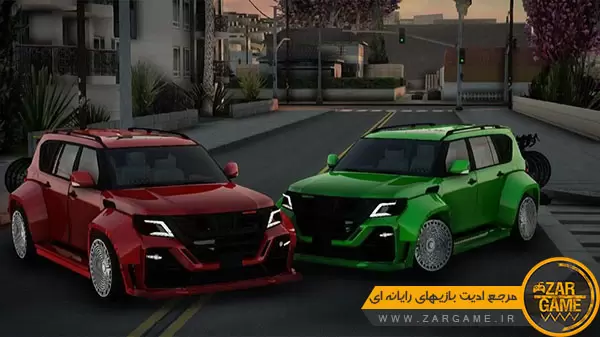 دانلود ماشین Nissan Patrol 2018 برای بازی GTA San Andreas