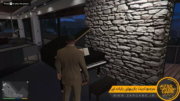 دانلود ماد نواختن پیانو برای بازی GTA V