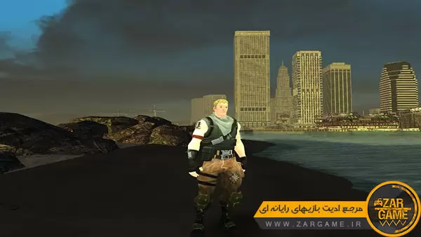 دانلود اسکین شخصیت Jonesy the first از بازی Fortnite برای بازی GTA San Andreas