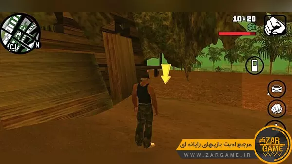 دانلود ماد خانه درختی نزدیک گروو استریت برای بازی GTA SA موبایل