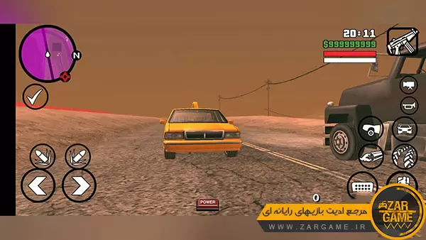 دانلود ماد ترافیک بهتر برای بازی GTA SA موبایل