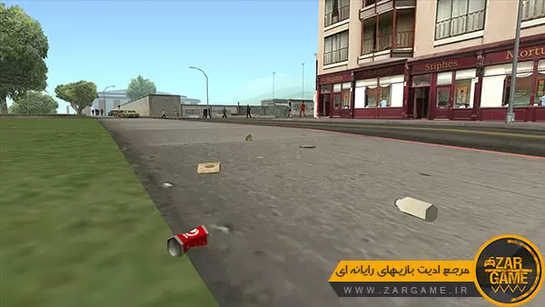 دانلود ماد زباله های خیابانی به سبک GTA IV برای بازی GTA San Andreas