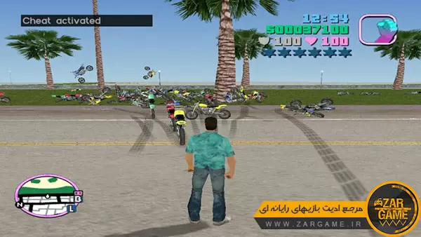 دانلود ماد فراخوانی موتور سیکلت برای بازی GTA Vice City