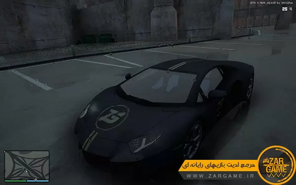 دانلود خودروی Lamborghini Aventador [ZarGame Edition] برای بازی GTA San Andreas