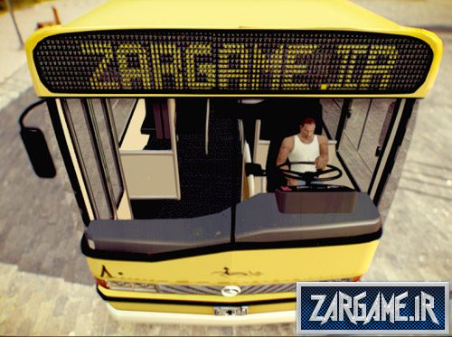 دانلود اتوبوس خط واحد ایرانی برای بازی (GTA 5 (San Andreas