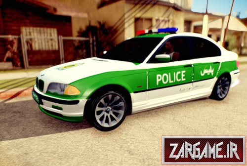 دانلود ماشین پلیس BMW ایرانی برای (GTA 5 (San Andreas