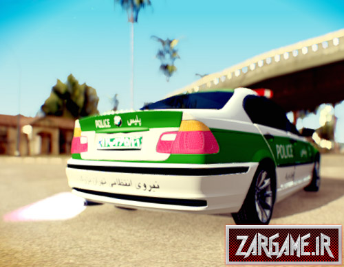 دانلود ماشین پلیس BMW ایرانی برای (GTA 5 (San Andreas