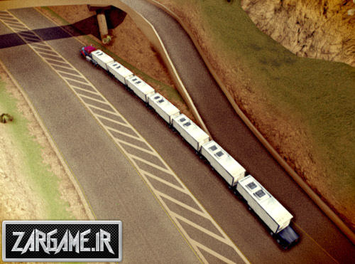 دانلود مد تریلرهای قطار مانند برای (GTA 5 (San Andreas