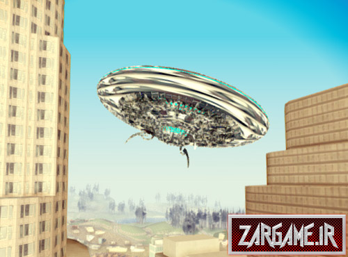 دانلود مود سفینه UFO برای (GTA 5 (San Andreas