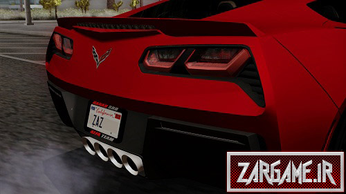 دانلود ماشین Chevrolet Corvette C7 Stingray برای (GTA 5 (San Andreas