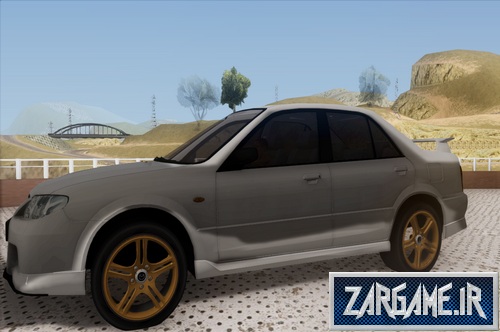 دانلود ماشین Mazda 323 پلاک ایرانی برای GTA Sa